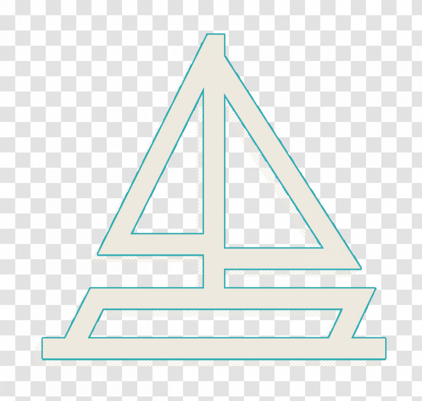 Vehicles And Transports Icon Boat Icon Sailing Boat Icon Transparent PNG