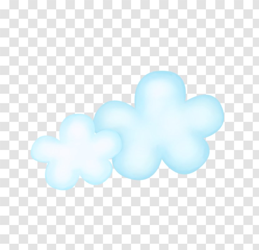 Blue Cartoon Clip Art - Copyright - Clouds Transparent PNG