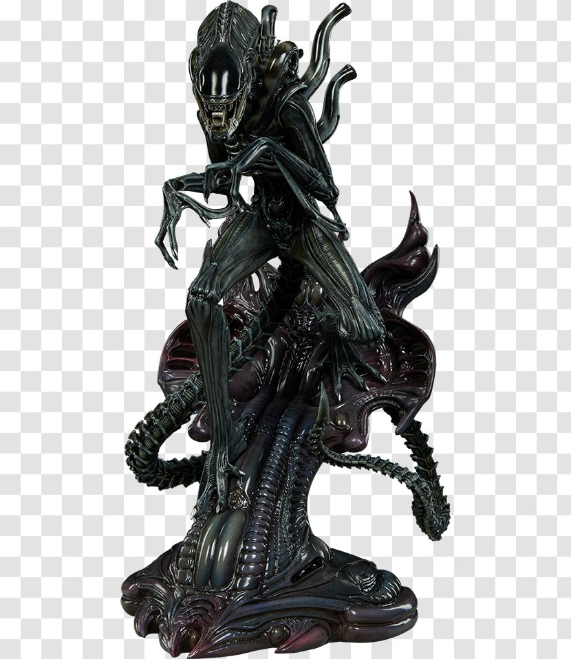 Alien Predator Statue Sideshow Collectibles Figurine - National Entertainment Association - Predators Vs Transparent PNG