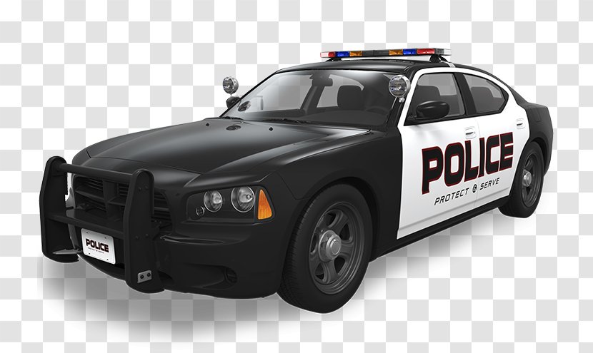 Police Car Van Officer - Hood Transparent PNG