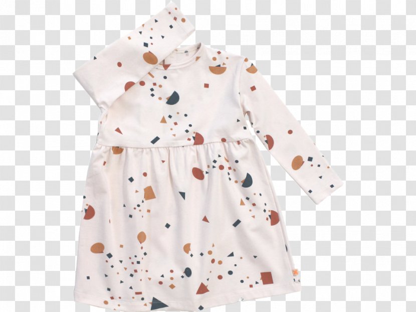 Polka Dot Sleeve Dress Outerwear Transparent PNG