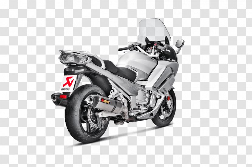Exhaust System Yamaha Motor Company Akrapovič FJR1300 Motorcycle - Accessories Transparent PNG