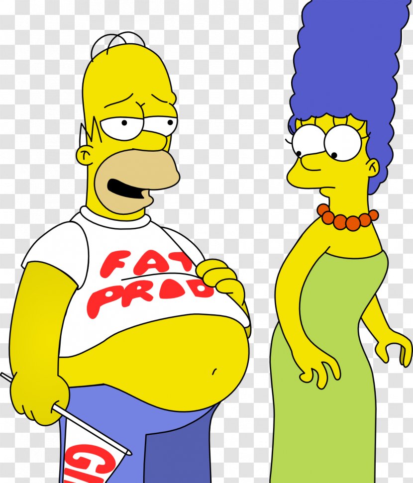 Homer Simpson Marge Bart Moe Szyslak Miss Hoover - Area - Simpsons Transparent PNG
