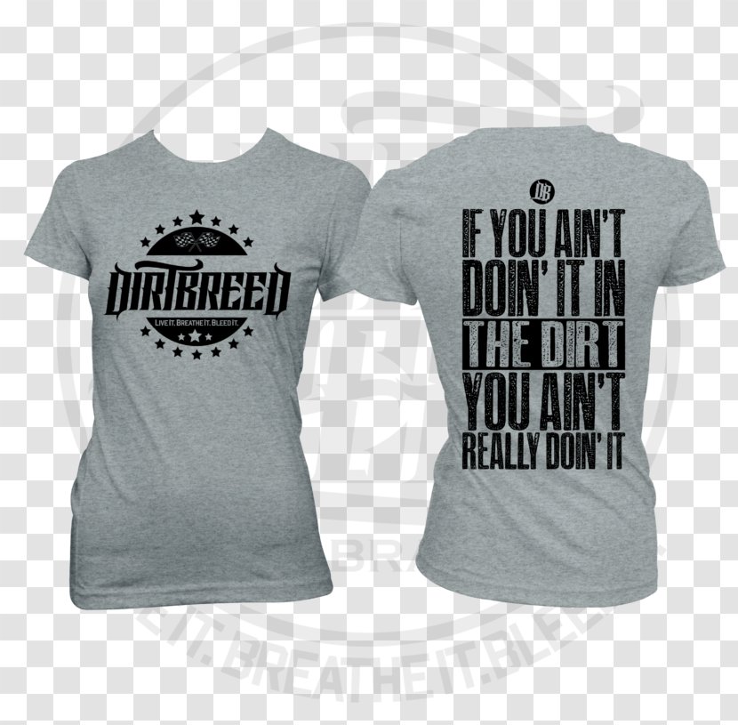 T-shirt Hoodie Dirt Track Racing - Logo - Motocross T Shirt Transparent PNG
