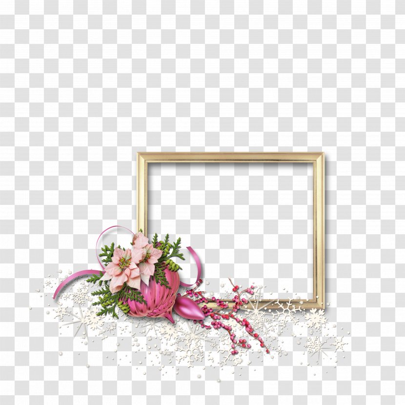 Picture Frames - Flower Arranging - Lovely Frame Transparent PNG