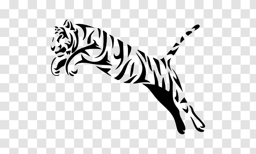 Tiger Tattoo - Big Cats Transparent PNG