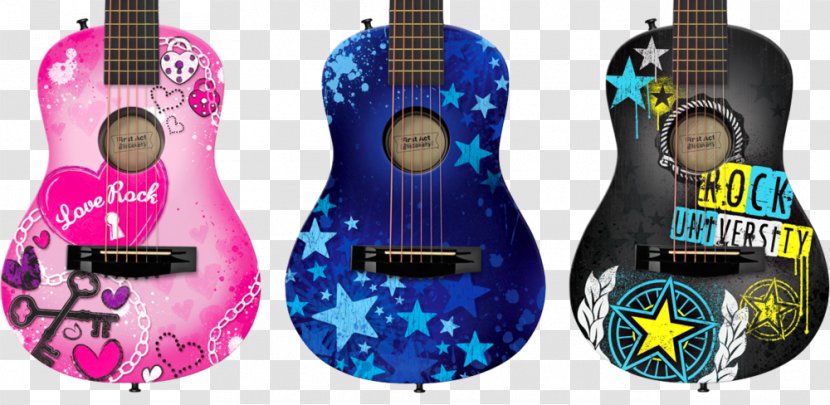First Act Discovery Acoustic Guitar FA Finale, Inc. Electric - Musical Instrument - French Fries Costume Transparent PNG