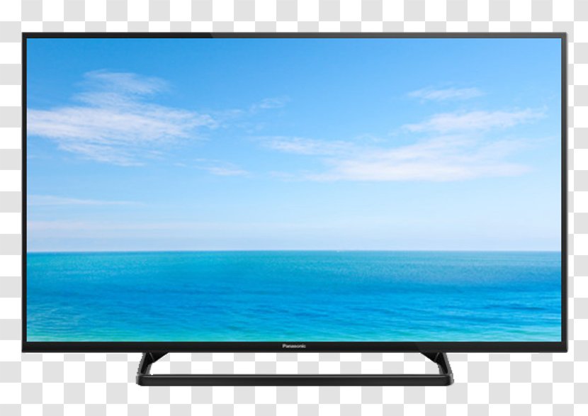 LED-backlit LCD Panasonic High-definition Television Smart TV - Ledbacklit Lcd - 404 Template Transparent PNG
