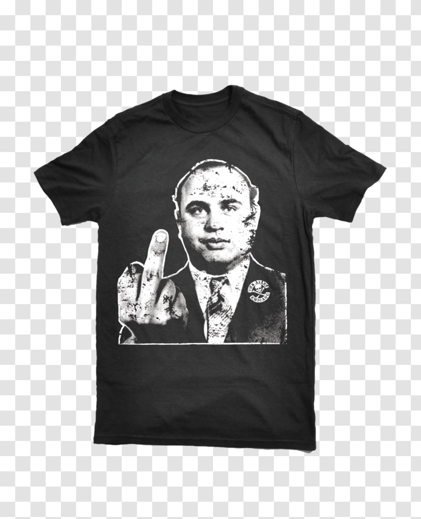 Al Capone Long-sleeved T-shirt Transparent PNG