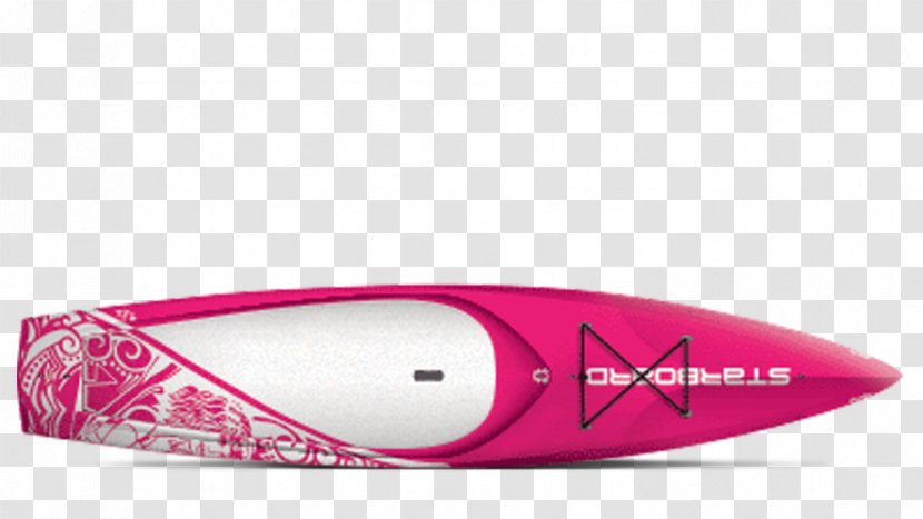 Standup Paddleboarding Paddling Surfing Shortboard - Magenta Transparent PNG