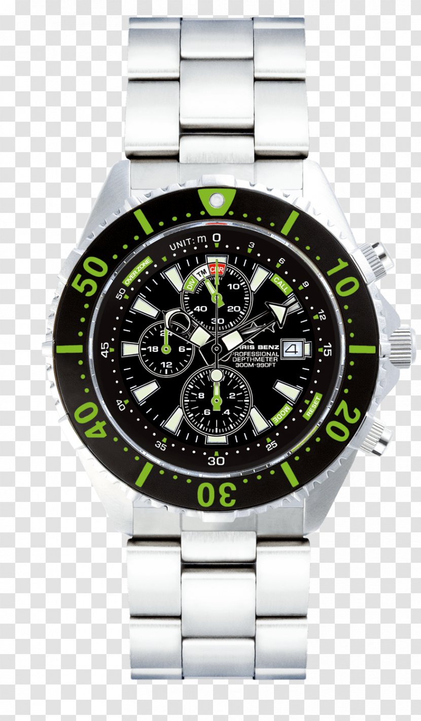 Diving Watch Chronograph Chronometer Clock Transparent PNG