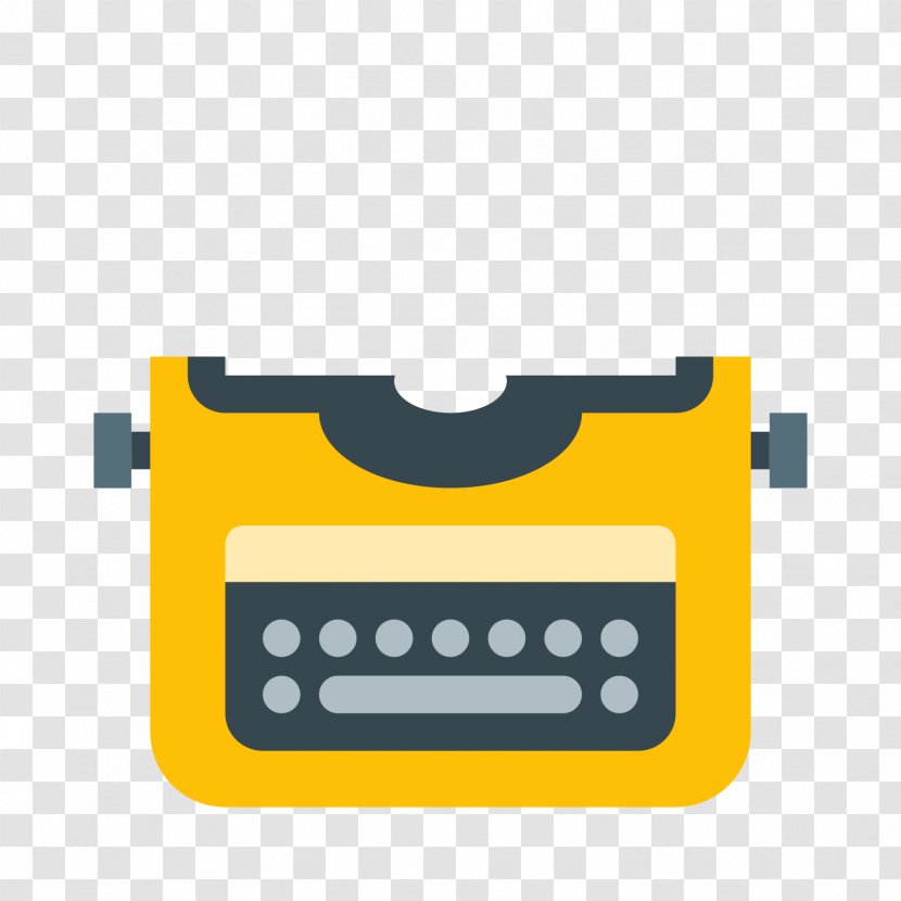 Blog Material Design Social Media - Technology - Typewriter Transparent PNG