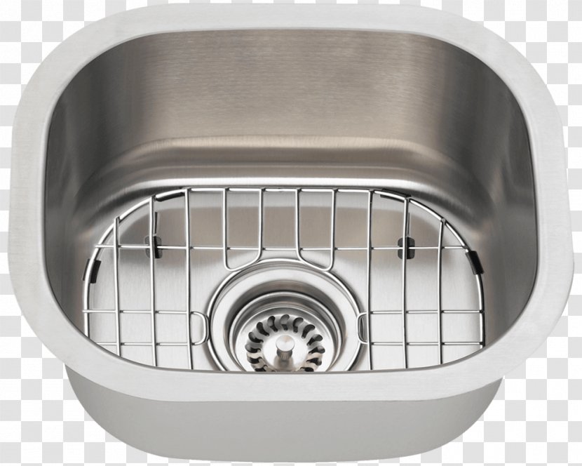 Kitchen Sink Stainless Steel Bathroom - Hardware Transparent PNG