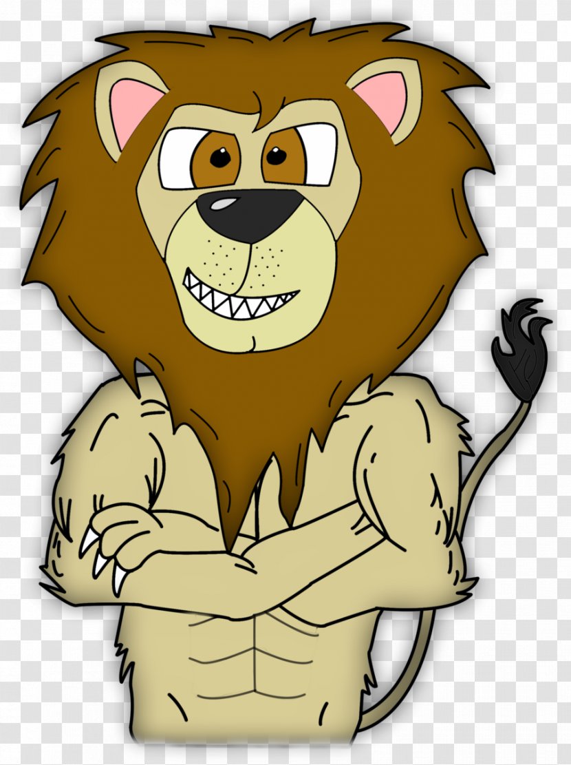 Lion Muscle Animal Muscularis Mucosae Bear - Silhouette - Drawing Transparent PNG