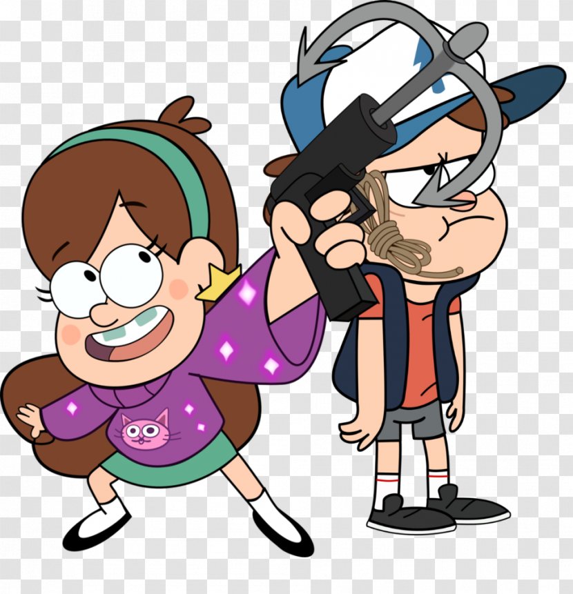 Mabel Pines Dipper Grunkle Stan Gravity Falls: Legend Of The Gnome Gemulets Grappling Hook - Art Transparent PNG