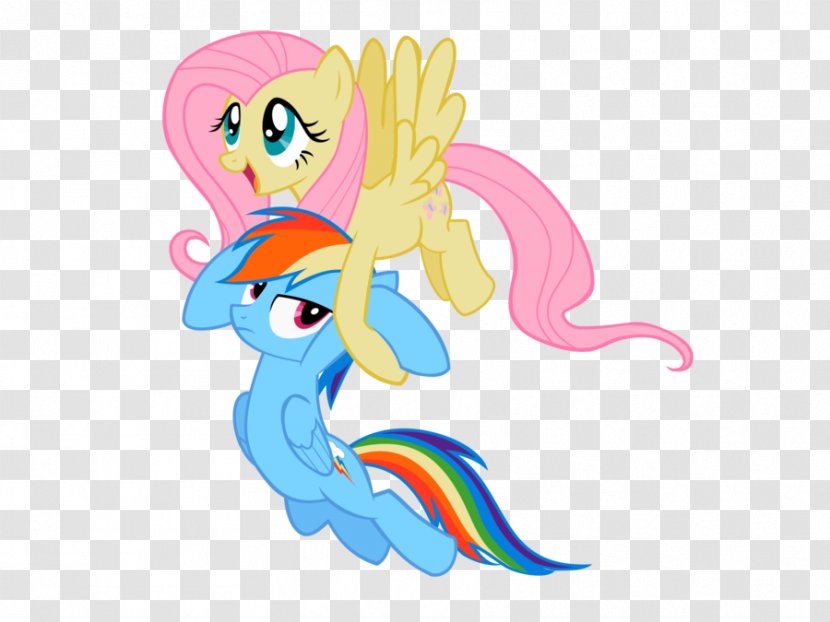 Rainbow Dash Fluttershy Pinkie Pie Pony Applejack - Silhouette - X Kiss Transparent PNG