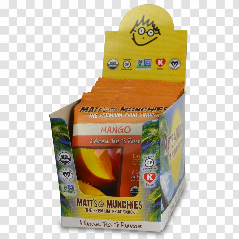 Orange Drink Matt's Munchies Mango Fruit Snacks Organic Food - Juice Transparent PNG