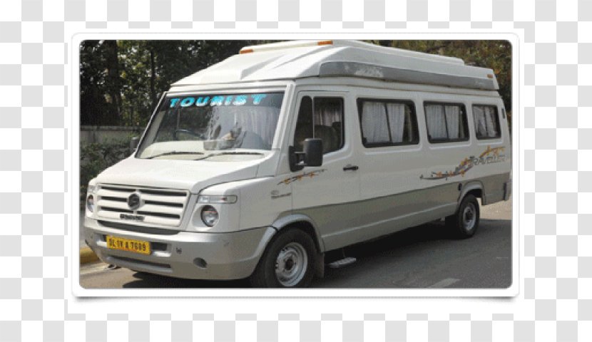 Tempo Traveller Hire In Delhi Gurgaon On Rent, Luxury 9, 12 & 16 Seater Taxi Car - Vehicle Transparent PNG