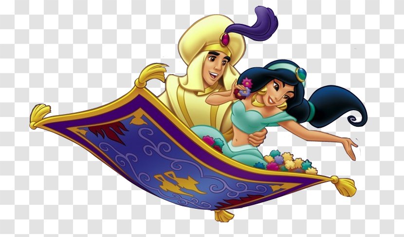 Princess Jasmine Aladdin Jafar Genie Abu - Ariel Disney Transparent PNG