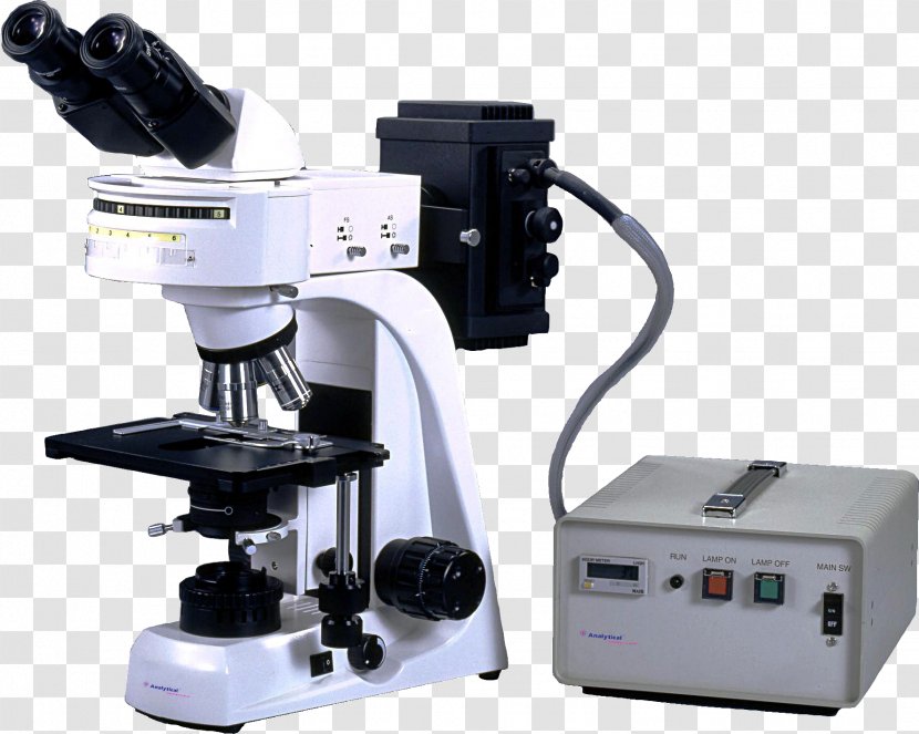 Fluorescence Microscope Optical Atomic Force Microscopy - Instrument Transparent PNG