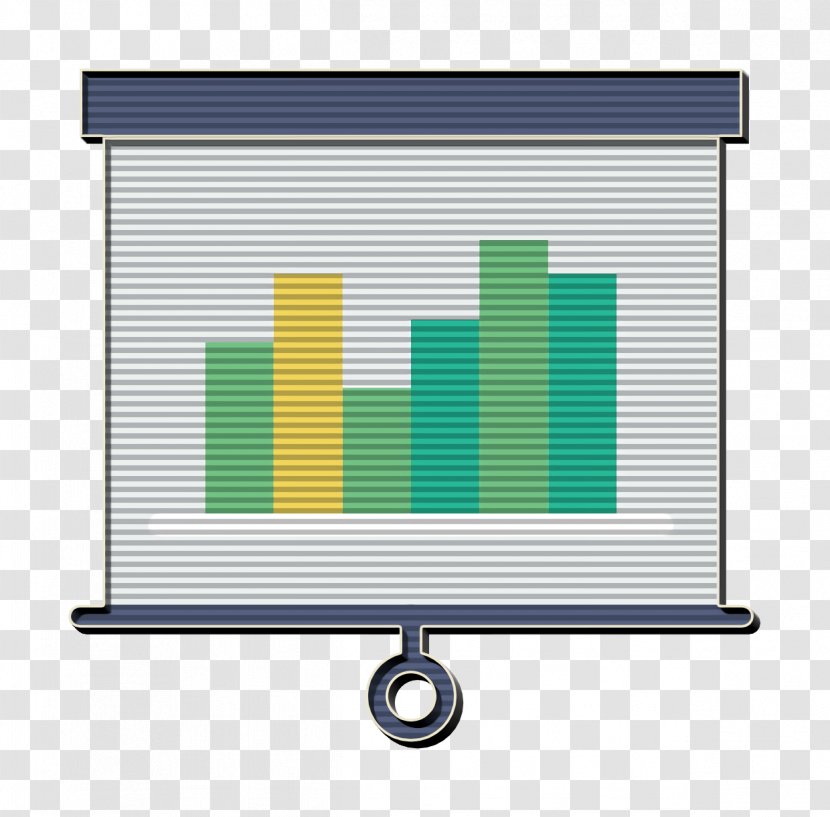 Business Icon Chart Presentation - Rectangle Transparent PNG