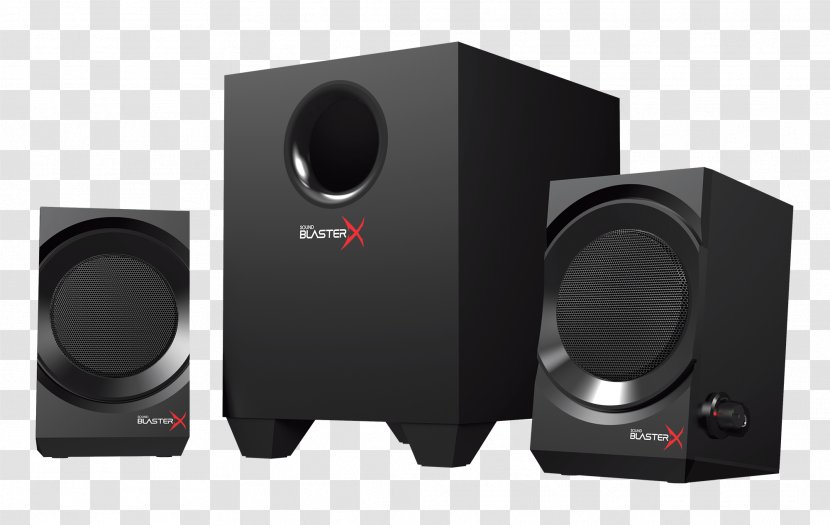 Sound Blaster X-Fi Creative Technology Loudspeaker BlasterX Kratos S3 - Computer Speakers - Panels Transparent PNG