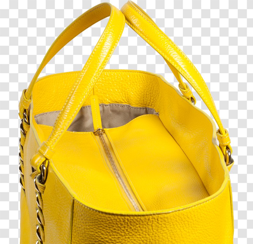 Handbag Yellow Made In Italy Leather - Bag Transparent PNG