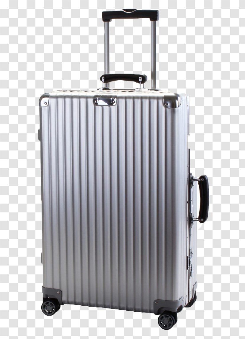 Suitcase Rimowa Samsonite Trolley - Silver Pic Transparent PNG
