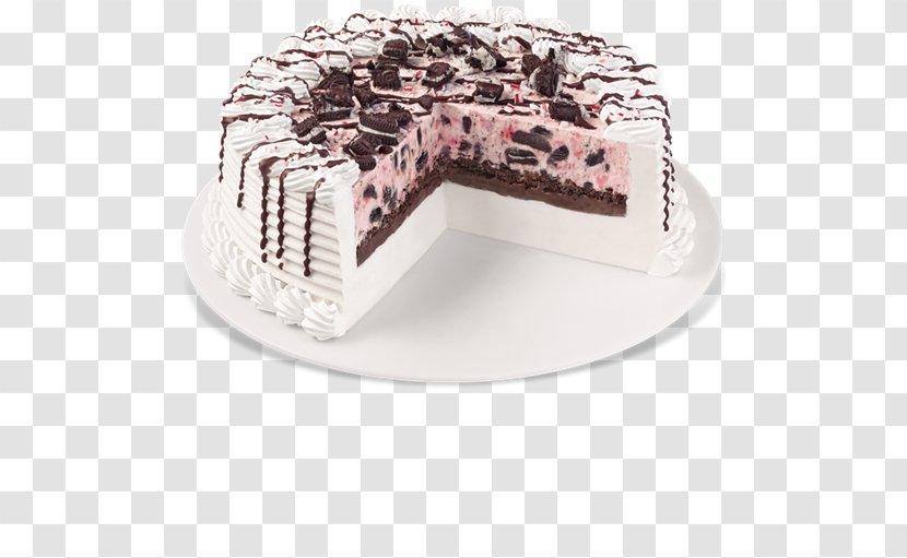 Ice Cream Cake Birthday Fudge Sheet - Whipped - Blizzard Monster Transparent PNG