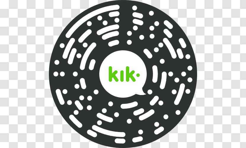 Kik Messenger QR Code Online Chat Instant Messaging - Android - Bot Transparent PNG