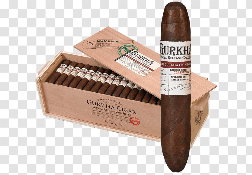 Cigar Gurkha Tobacco Bourbon Whiskey Industry - Habano Transparent PNG