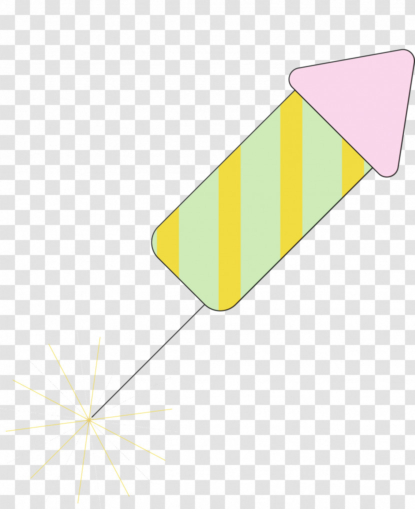 Triangle Angle Line Point Yellow Transparent PNG