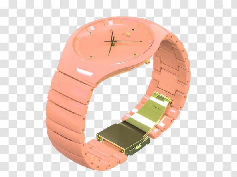 Watch Strap Gold Metal - Accessory Transparent PNG
