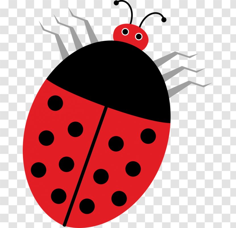 Ladybird Red Windows Metafile Clip Art - Invertebrate - Beetle Transparent PNG