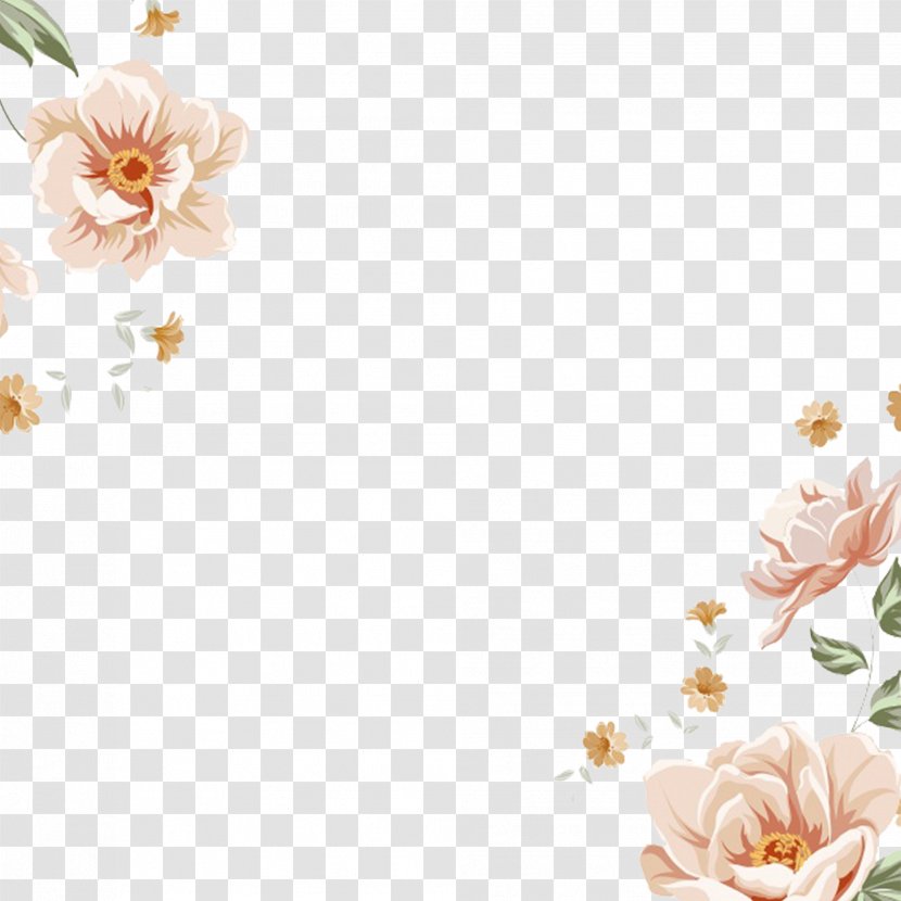 Flower Stock Photography Pattern - Floral Design - Fresh And Elegant Material Transparent PNG