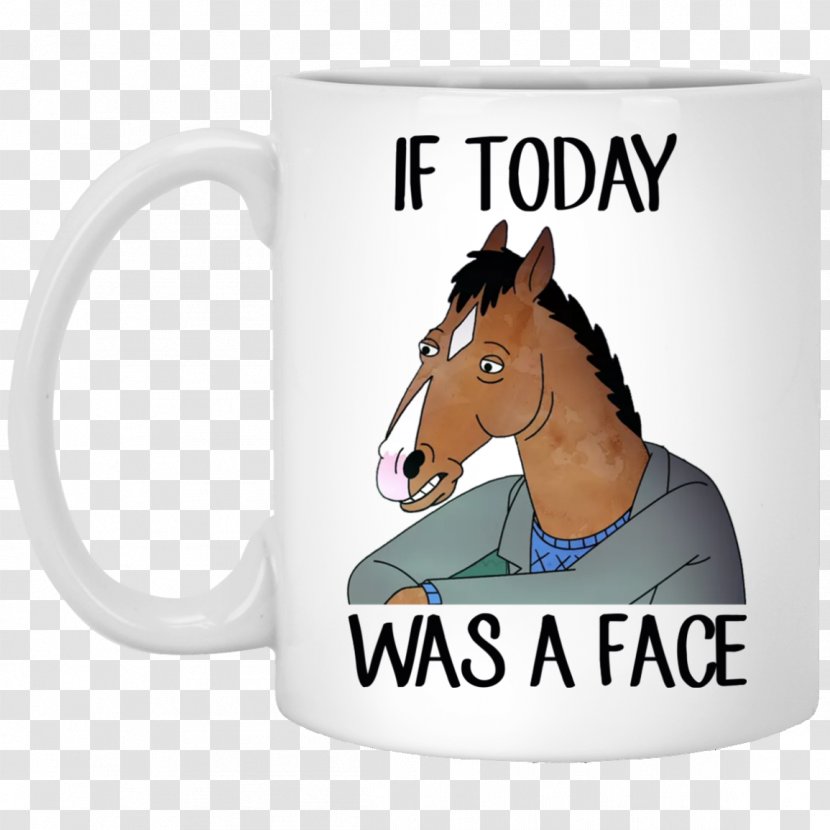 Alter, Was Geht? Wie Ich Lernte, Dass Es FÃ¼r Neues Nie Zu SpÃ¤t Ist Mustang Mug Snout Horse Tack - Conflagration - Bojack Horseman Transparent PNG