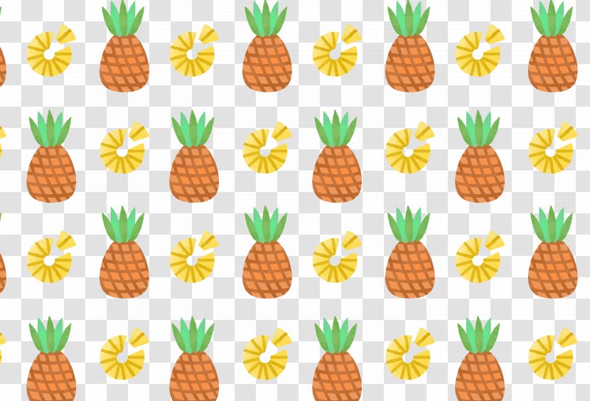 Pineapple Cartoon - Ananas - Background Map Transparent PNG