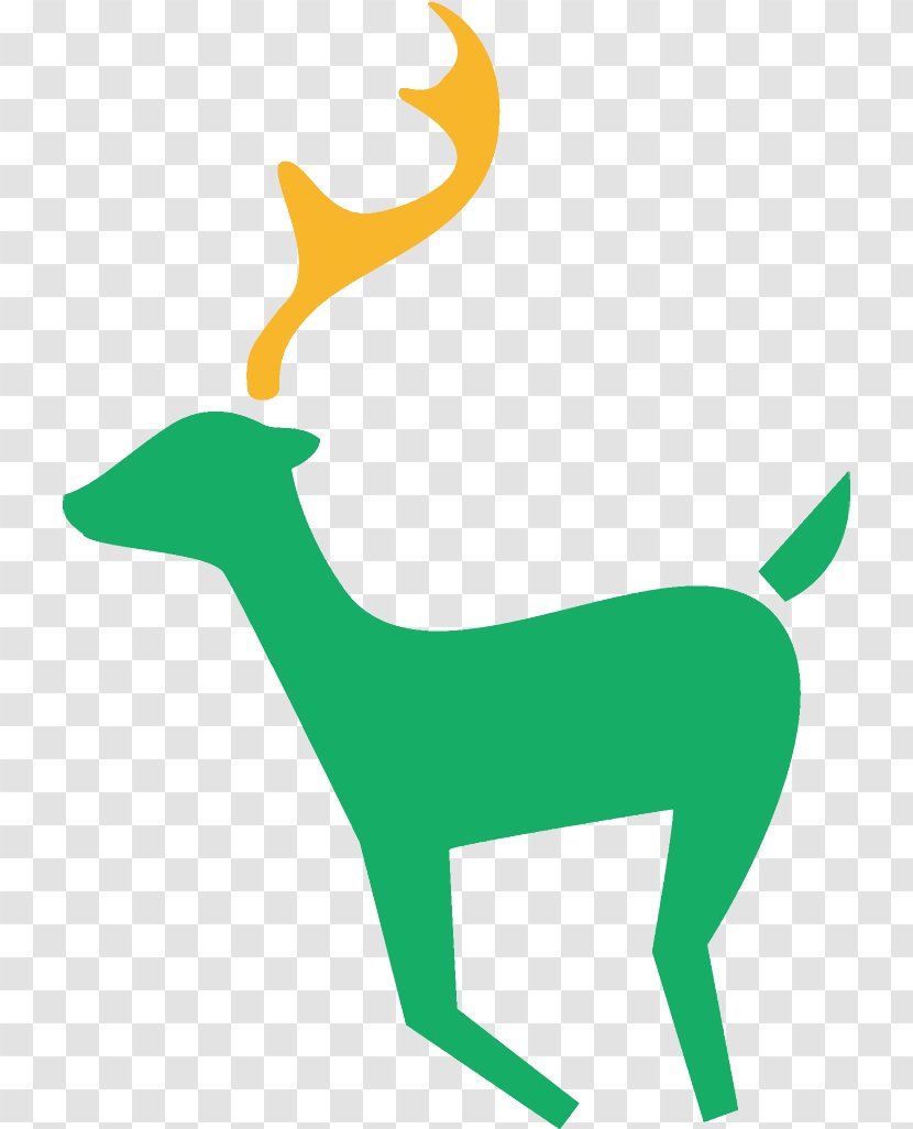 Reindeer Christmas - Wildlife - Logo Transparent PNG
