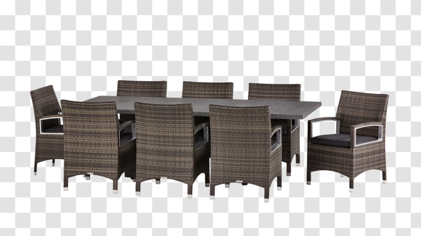 Table Wicker Garden Furniture Dining Room - Upscale Recipes Transparent PNG
