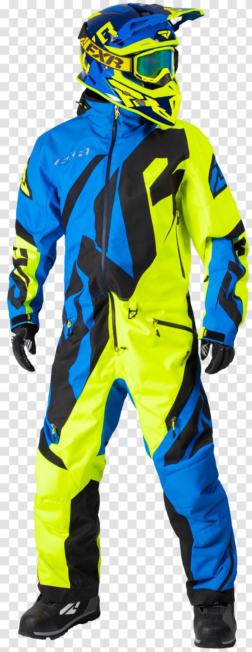 Snowmobile Suit Clothing Long Underwear - Boilersuit Transparent PNG