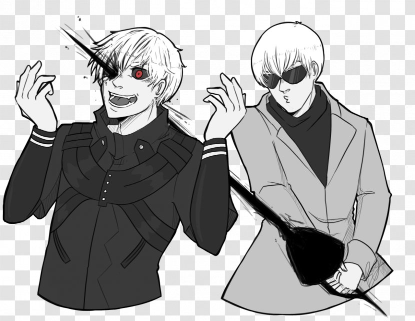 Tokyo Ghoul: Jail Drawing Sketch - Silhouette - Ghoul Transparent PNG