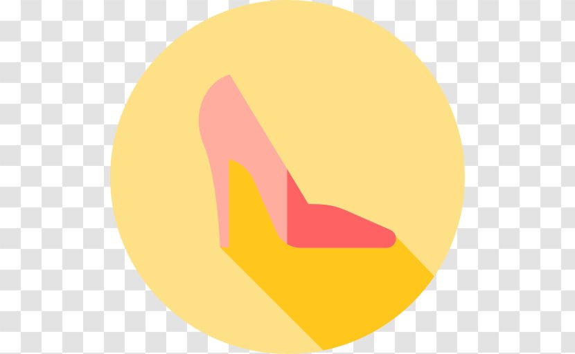 High-heeled Shoe Stiletto Heel Fashion Footwear - Orange - Woman Transparent PNG