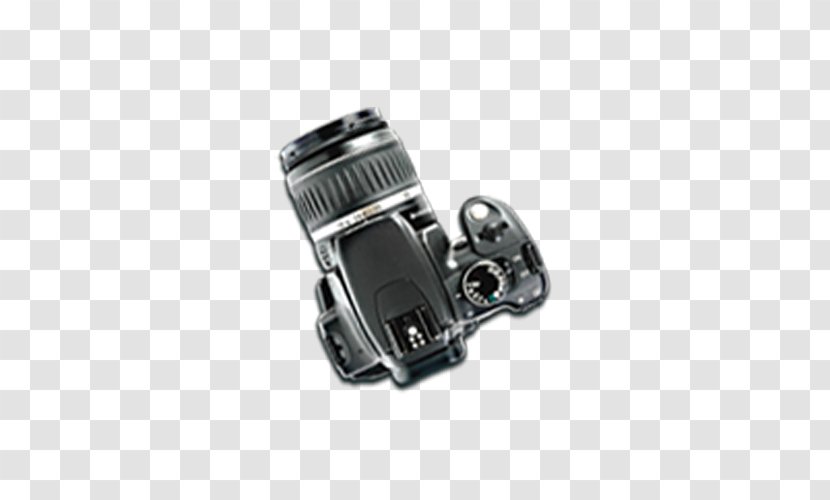 Digital SLR Camera Lens - Slr - Free Black Creative Buckle Transparent PNG