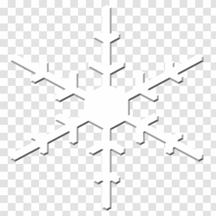 Snowflake Winter - Diagram - Snow Flake Transparent PNG