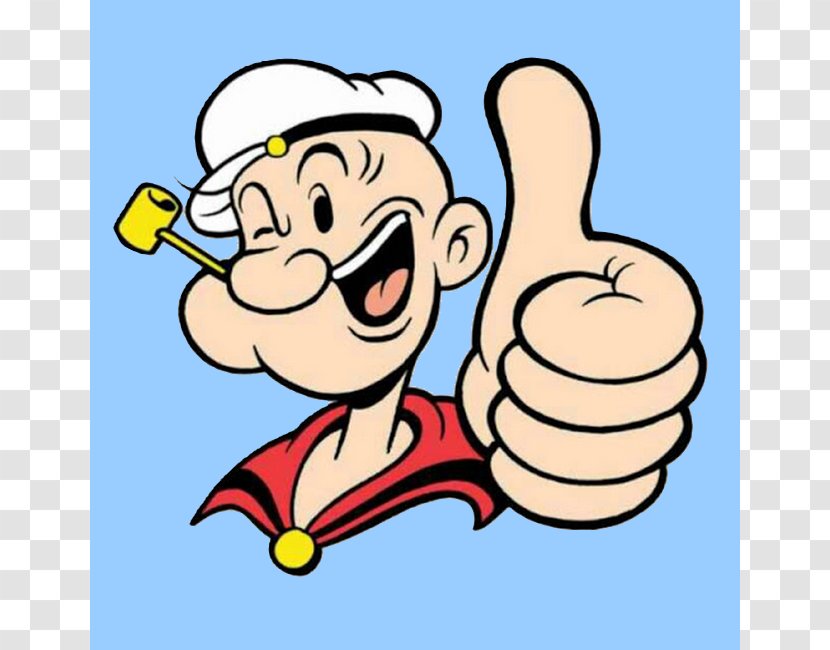Popeye: Rush For Spinach Bluto Olive Oyl Image - Finger - Popeye Arm Transparent PNG
