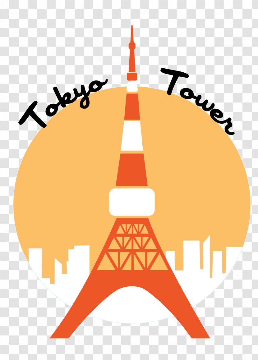 Tokyo Tower Logo Greeting & Note Cards Clip Art Transparent PNG