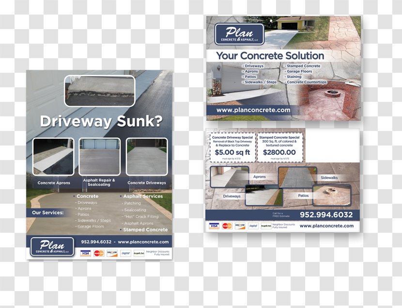 Henderson Design LLC Brochure Marketing Brand Concrete Transparent PNG