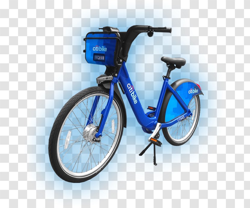 Bicycle Wheels Handlebars New York City Frames Electric - Bicyclesharing System Transparent PNG