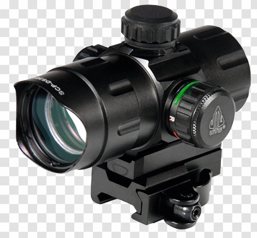 Red Dot Sight Reflector Picatinny Rail Telescopic - Lens - Ruger American Pistol Transparent PNG