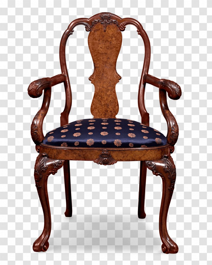 Table Chair Furniture Georgian Architecture Era - Antique Transparent PNG